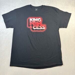 King Princess Graphic Black Tee
